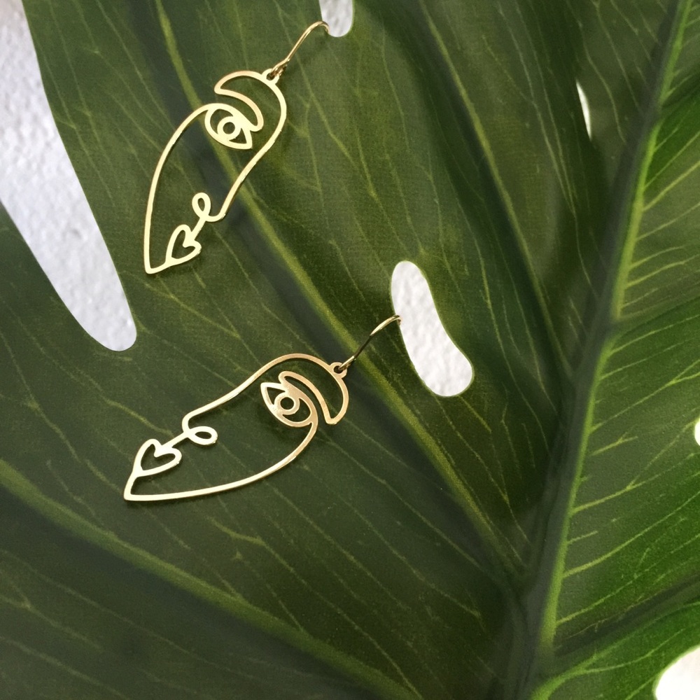 Face Earrings